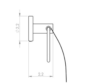 Porte-rouleau avec couvercle Felce - vue 5