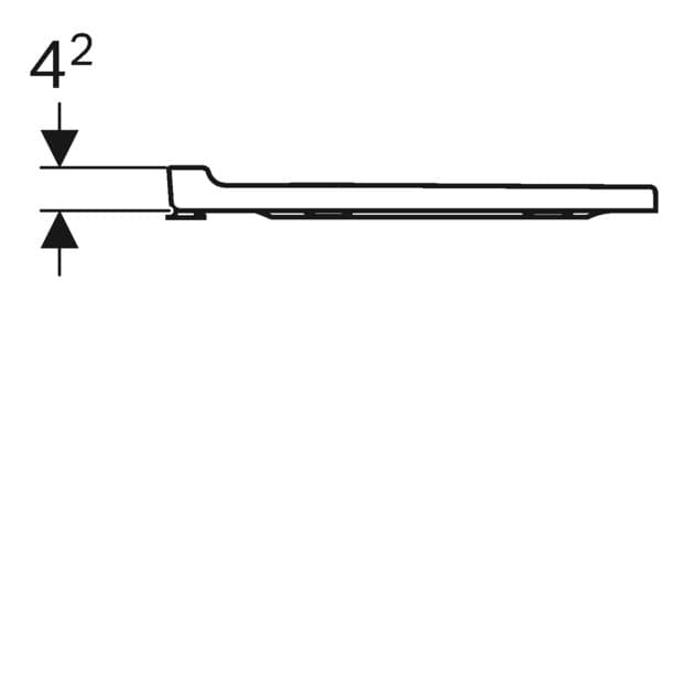 Abattant antibactérien WC Geberit Xeno² à abaissement automatique - vue 5