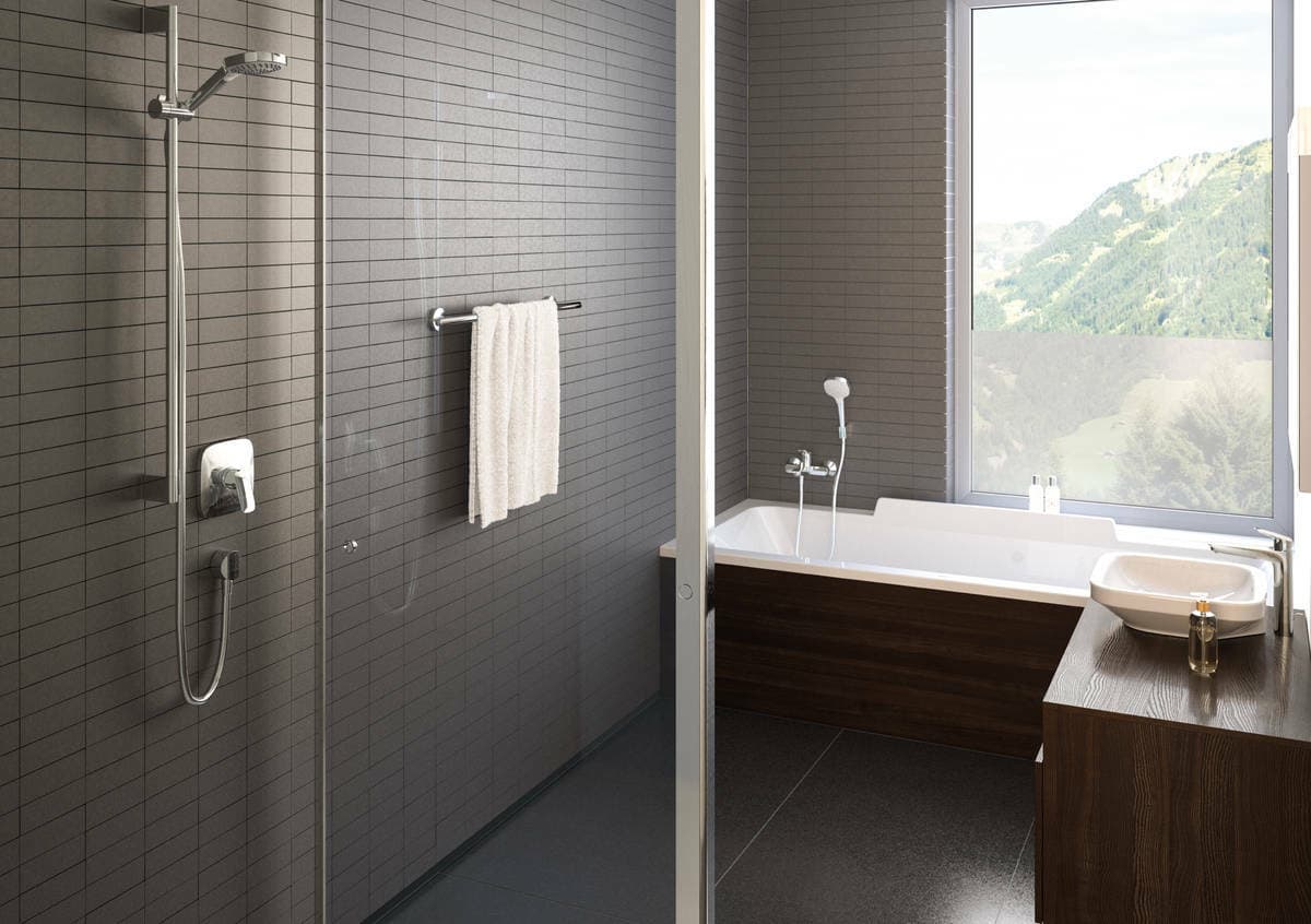 Set de finition  pour mitigeur de douche encastré Hansgrohe Logis - vue 4