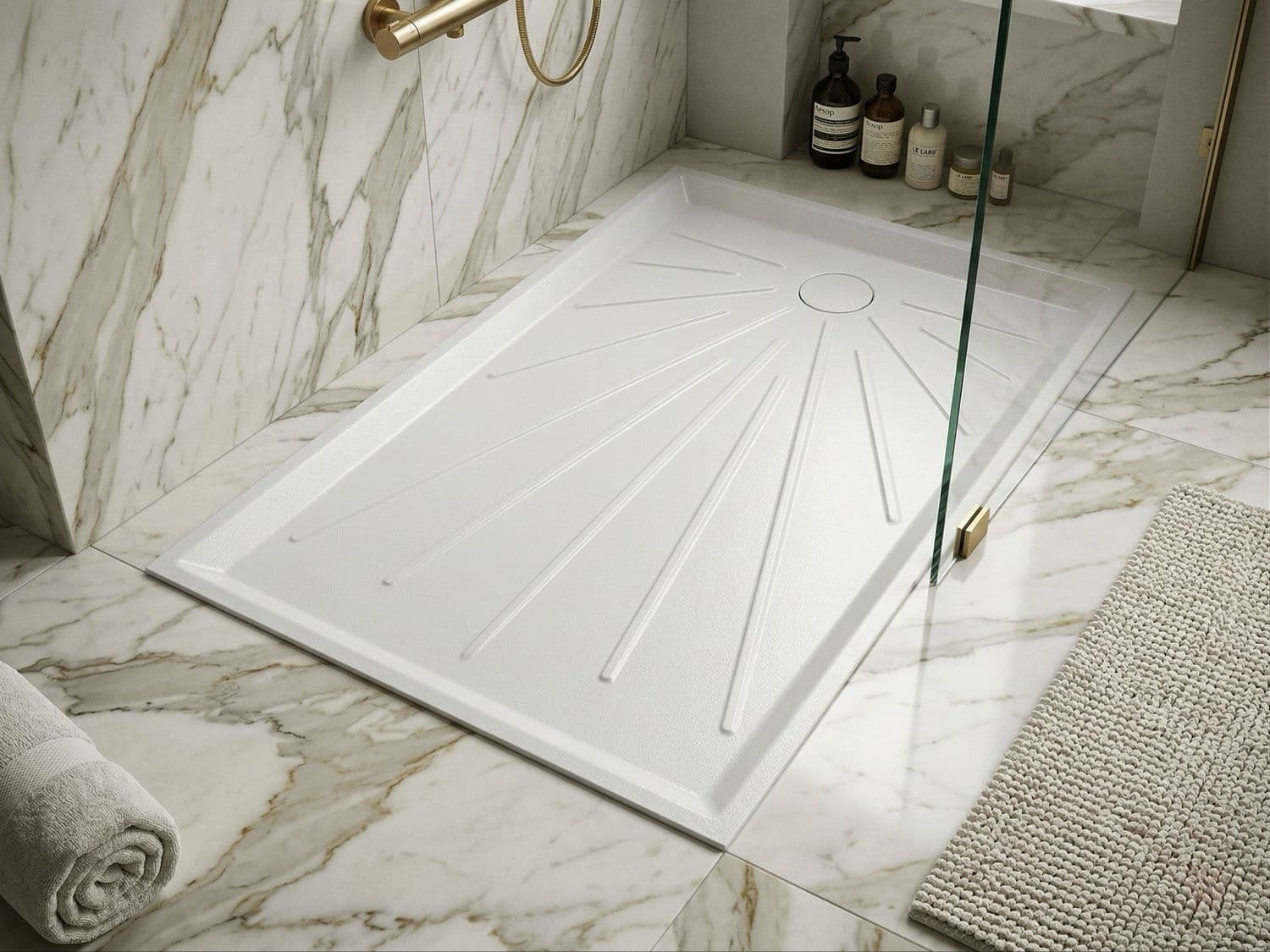 Receveur Fidji 153 x 93 cm sans vidage