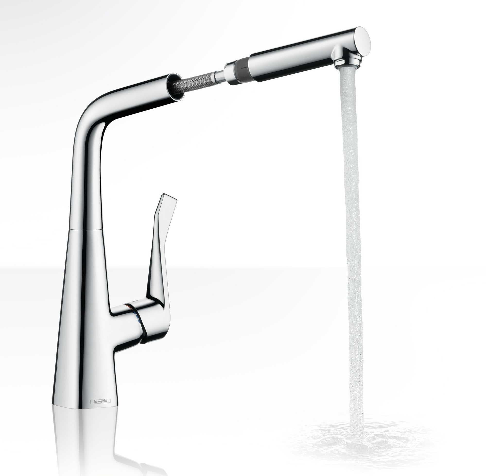Mitigeur de cuisine Metris M71 320 avec douchette extractible - vue 3