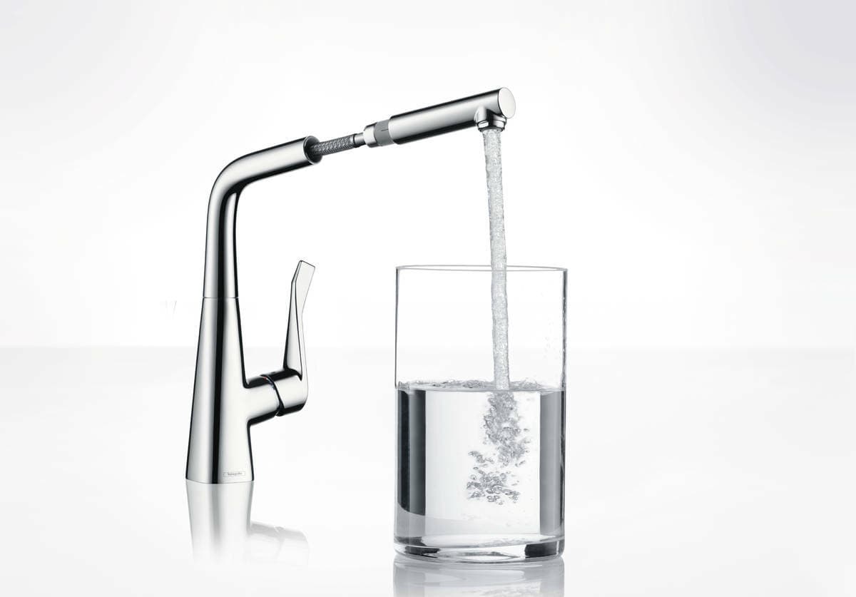Mitigeur de cuisine Metris M71 320 avec douchette extractible - vue 6