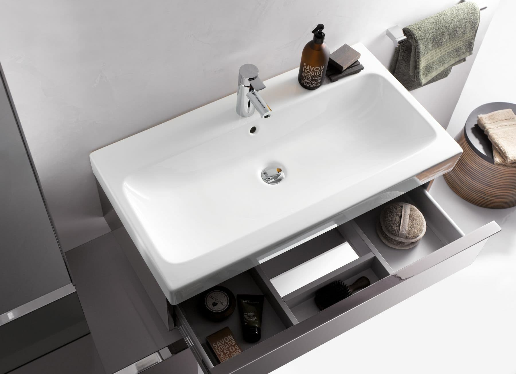 Plan-vasque Geberit iCon 90 cm - vue 3