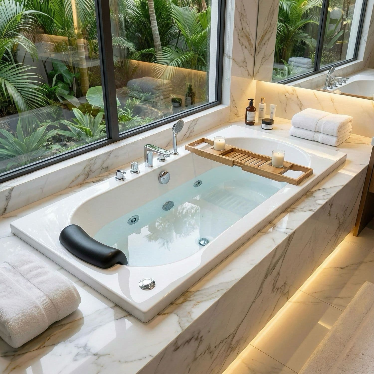 Baignoire Novospace hydromassage simple 170 x 75 cm