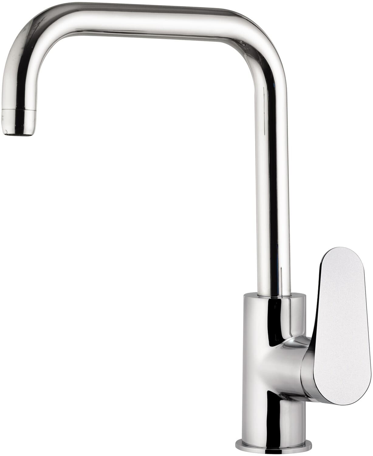 Mitigeur de cuisine Remer Classline avec bec orientable en laiton chromé