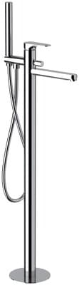 Mitigeur de bain / douche Remer Class Line pour montage au sol en laiton chromé