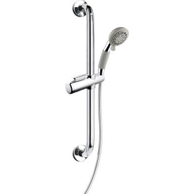 Barre de douche Deante Vital avec douchette à main 3 jets et flexible en chromé