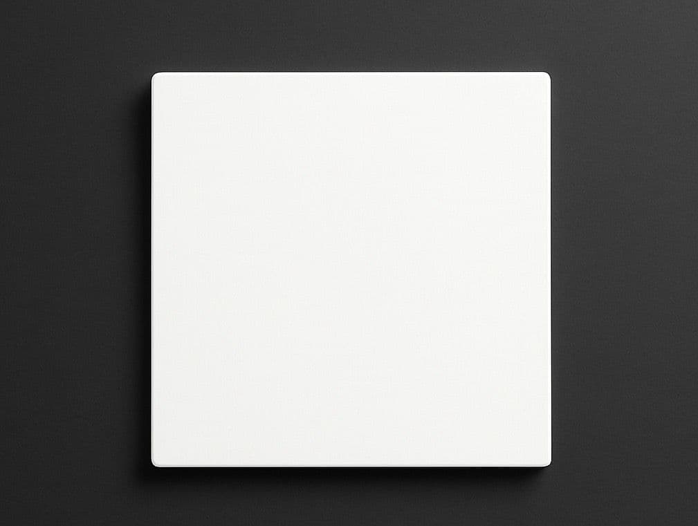 Grille plate Bluestone pour receveurs de douche Ardoise ou Vulcanite en blanc