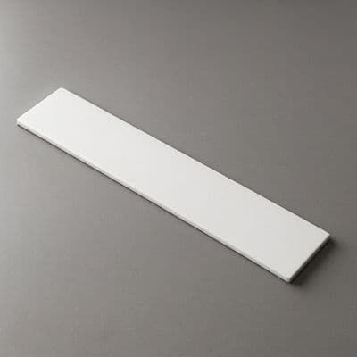 Grille plate Bluestone pour receveurs de douche Galaxite en blanc