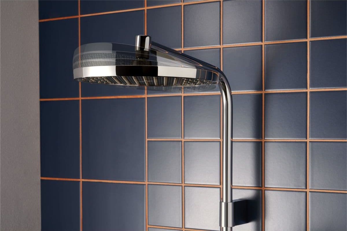 Colonne de douche Showerpipe Hansgrohe Activera S 240 1 jet avec mitigeur EcoSmart - vue 6