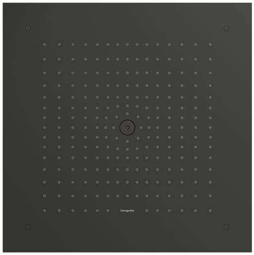 Douche de tête Hansgrohe Raindance E  400 1 jet en noir chromé brossé