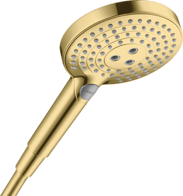 Douchette à main Hansgrohe Raindance Select S 120 3 jets en doré poli