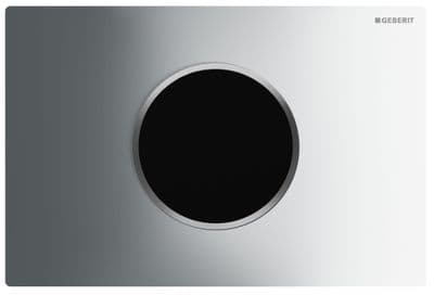 Plaque de déclenchement infrarouge Geberit Sigma10 électronique pour réservoir à encastrer Sigma 12 cm / Chromé brillant