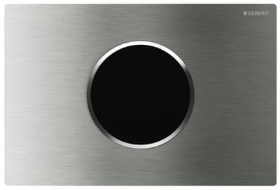 Plaque de déclenchement infrarouge Geberit Sigma10 électronique pour réservoir à encastrer Sigma 12 cm / Acier inoxydable brossé