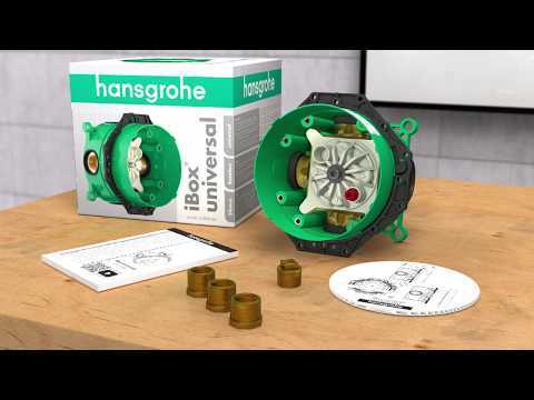 Corps d'encastrement iBox Universal Hansgrohe - vue 3