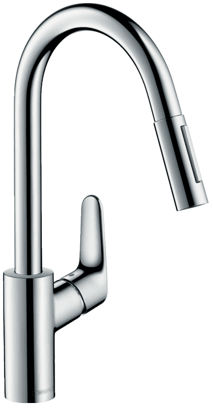 Mitigeur de cuisine Hansgrohe Focus M41 avec douchette extractible